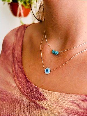 COLAR OLHO GREGO SEM BORDA