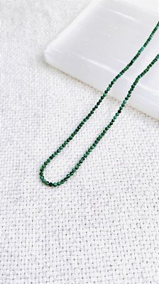 CHOCKER NATURAL - MALAQUITA