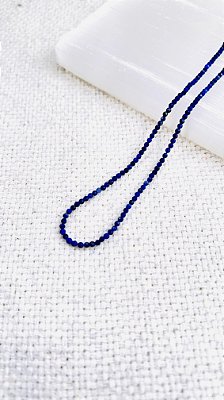 CHOCKER NATURAL - LÁPIS LAZÚLI