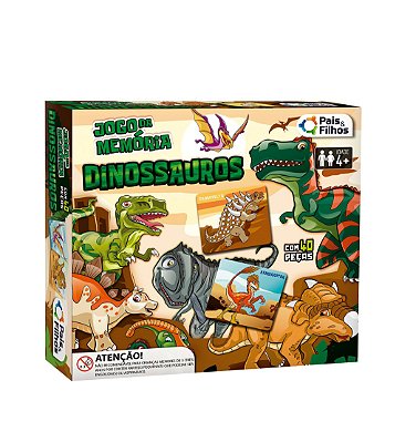 Jogo Da Memória - Dinossauros