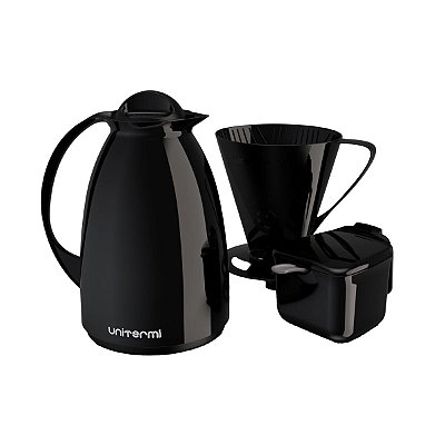 KIT CAFÉ PRÁTICO PRETO