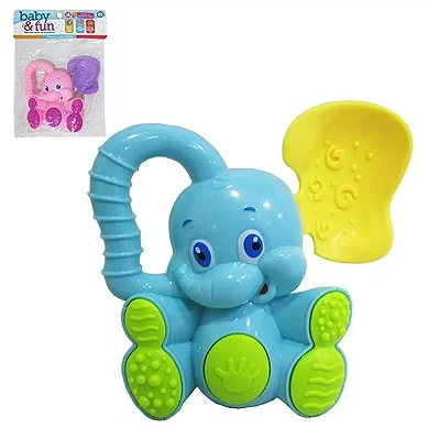 Baby e Fun Chocalho Elefante