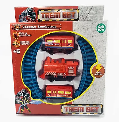 Trem Coleção Bombeiros