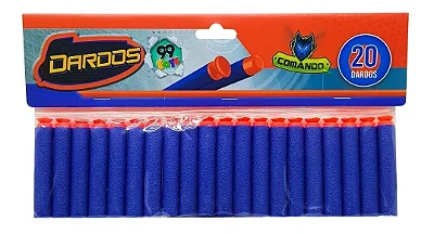 Kit Com 20 Dardos Com Ventosa