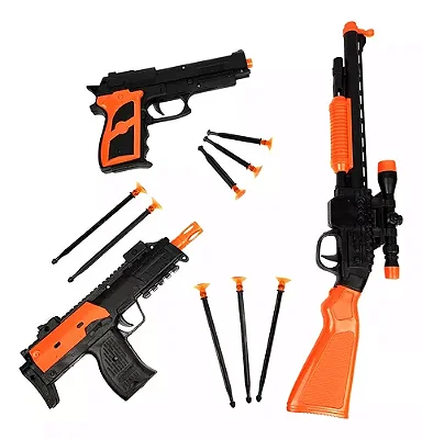 Lança Dardos C/3 Armas