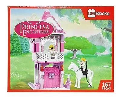 DM Blocks Princesa Encantada 167 Peças