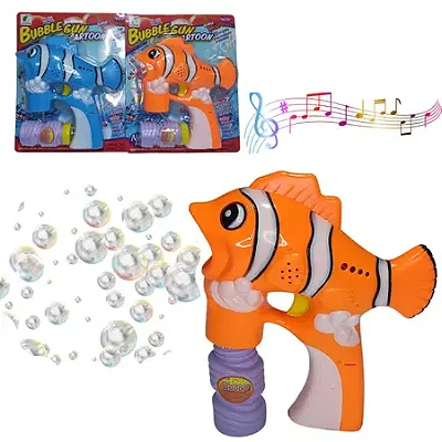 Pistola Lança Bolha de Sabão