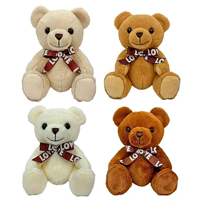 Urso de Pelúcia Baby 15cm Sortidos