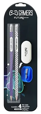 Kit Lápis Grafite Gamers