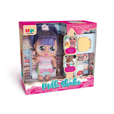 Boneca Milk Shake Acessórios