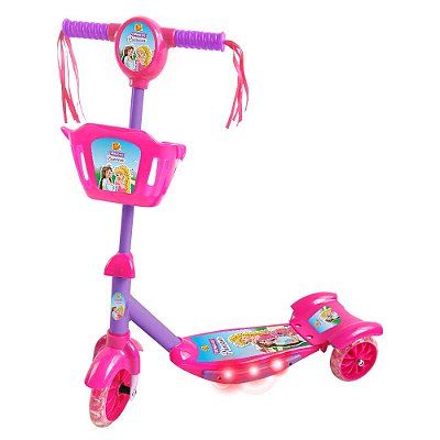 Patinete Com Cesta - Sonho de Princesa