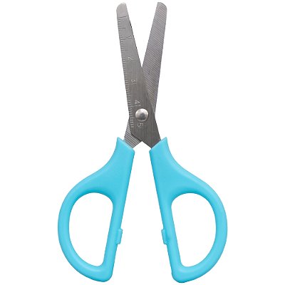 Tesoura Escolar Sem Ponta 12,5cm