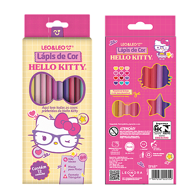 Lápis de Cor Hello Kitty C/12 Und