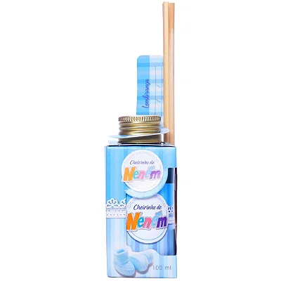 Difusor de Aromas Cheirinho de Neném Azul 100ml