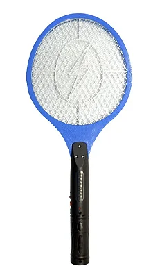 Raquete Mata Mosquito Azul