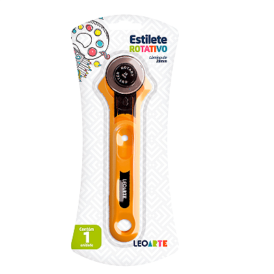 Estilete Rotativo 28mm Blister