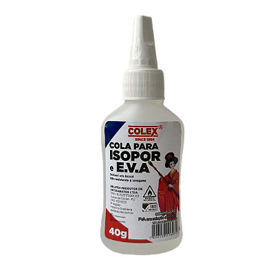 Cola Para Isopor e E.V.A 40gr