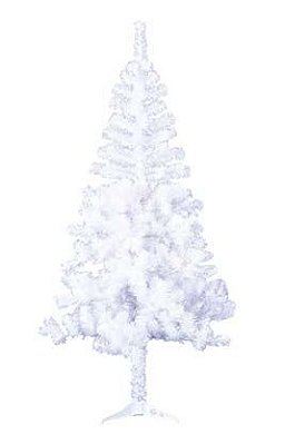 Árvore de Natal Branca C/120 Galhos 1,20m