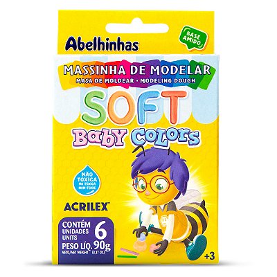 Massa Soft Baby Colors 90g