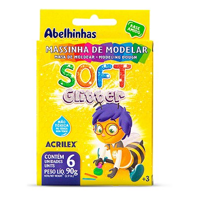 Massa Soft Glitter 90g