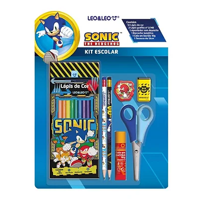 Kit Escolar Sonic