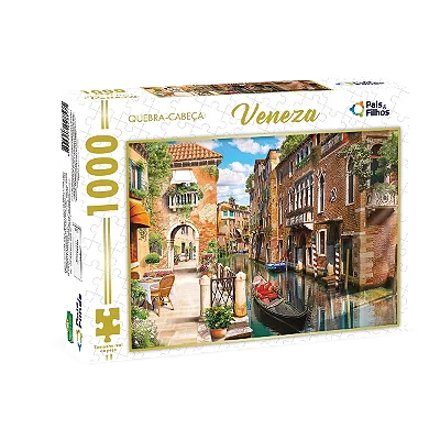 Quebra-Cabeça Veneza - 1000 Peças