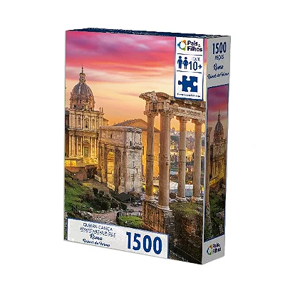 Quebra-Cabeça Roma Ruínas do Fórum - 1500 pçs