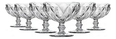 Jogo de Taças Coquetel Diamante 310ml C/6 Peças