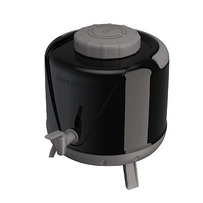 Botijão Arezzo 5L Com Torneira Preta Eco