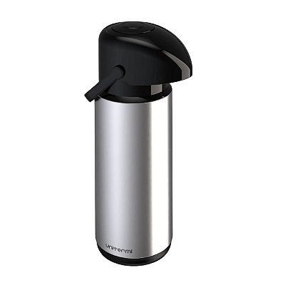 Garrafa Térmica Verona 1,8L Pressão Inox Eco