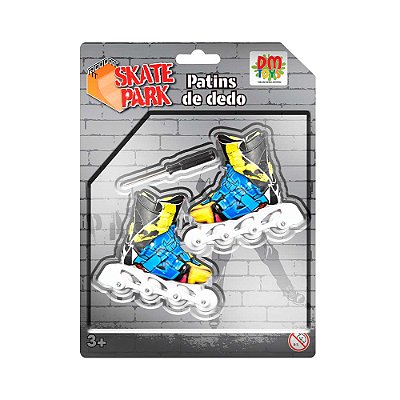 Cartela Skate Park Patins de dedo