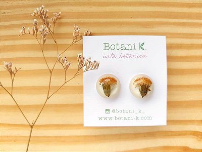 Brinco com dente de leão