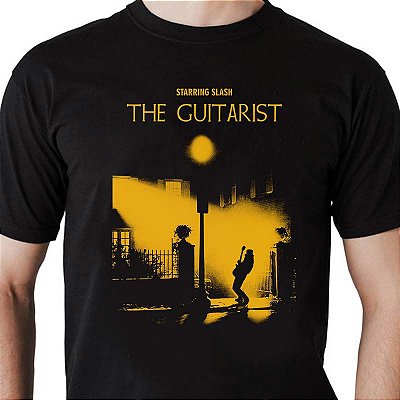 Camiseta Slash The Exorcist The Guitarist de mangas curtas