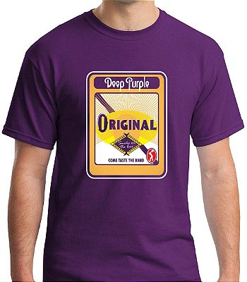 Camiseta Deep Purple Original Púrpura