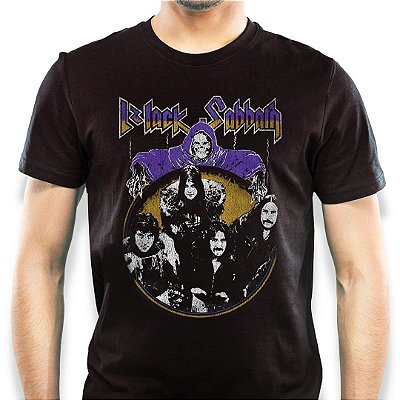 Camiseta Unissex Feminina Slayer Metal Bands Skull (Preta) Camisa