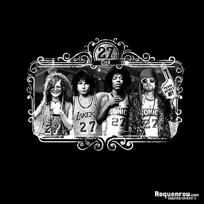 Oferta Relâmpago - Camiseta GG Masculina Preta 27 Club Premium