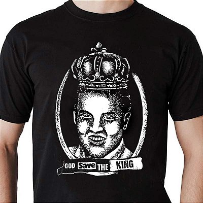 Camiseta rock God Save The King