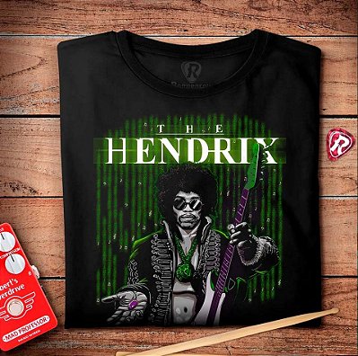 Oferta Relâmpago - Camiseta GG Preta Masculina Hendrix Matrix Premium