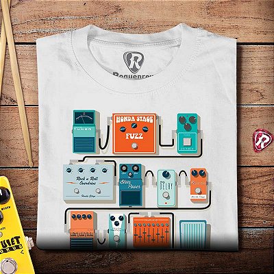 Oferta Relâmpago - Camiseta P Masculina Branca Pedalboard