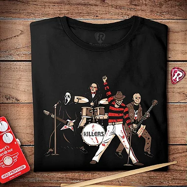 Oferta Relâmpago - Camiseta G The Killers Raiz Preta Premium