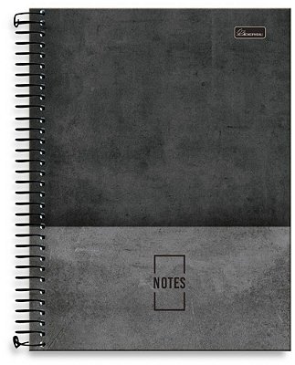 Caderno universitário 01 matéria capa dura Notes NT02