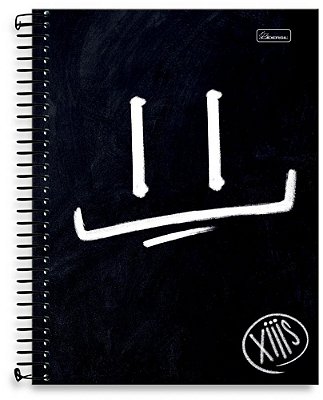 Caderno universitário 10 matérias capa dura Xiiis XI01