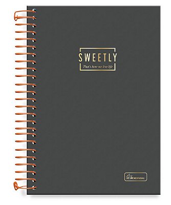 Caderno ¼ capa dura Sweetly SW1403