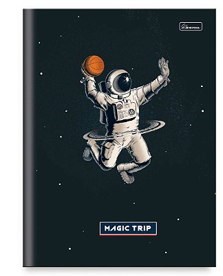Caderno Capa Dura Costurado Brochura ¼ Magic Trip MTB1404
