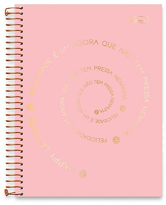 Caderno 1/4 + Planner Happy Letters HT1402