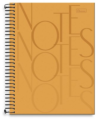 Caderneta 1/8 capa dura Notes NTC04