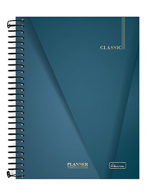 Planner Espiralado Capa Dura Permanente Classic CLP02