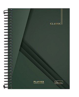 Planner Espiralado Capa Dura Permanente Classic CLP04