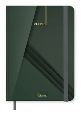Caderneta Costurada com Elástico Capa Dura Classic CLCC04