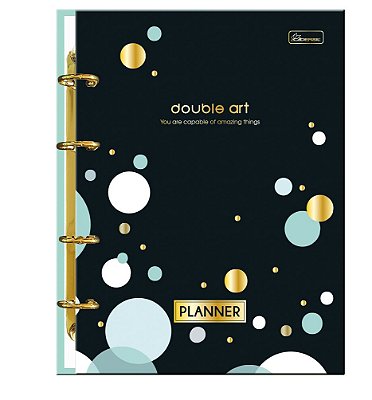 Planner Argolado Permanente Double Art DAPA03